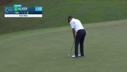 Steven Alker | Round 2 | 13th hole | Shot 3 | 2025 Simmons Bank Cham