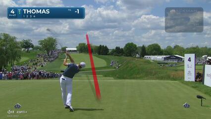 Justin Thomas | Round 1 | 4th hole | Shot 1 | 2025 Truist Championship