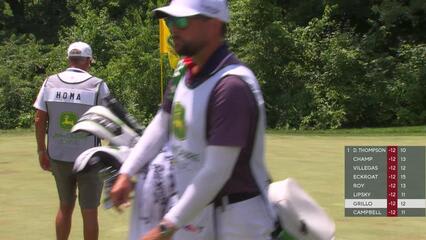 Emiliano Grillo | Round 3 | 12th hole | Shot 3 | 2025 John Deere