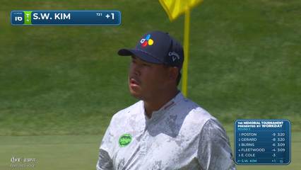 Si Woo Kim | Round 3 | 16th hole | Shot 3 | 2026 the Memorial