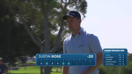 Justin Rose | Round 3 | 6th hole | Shot 4 | 2026 Farmers