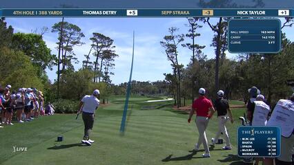 Sepp Straka | Round 2 | 4th hole | Shot 1 | 2025 THE PLAYERS