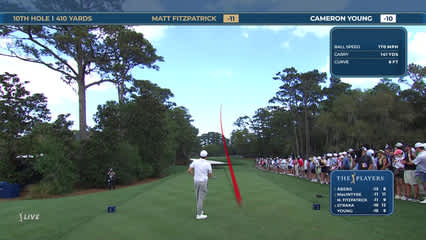 Matt Fitzpatrick | Round 4 | 10th hole | Shot 1 | 2026 THE PLAYERS