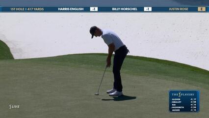 Justin Rose | Round 1 | 1st hole | Shot 4 | 2025 THE PLAYERS