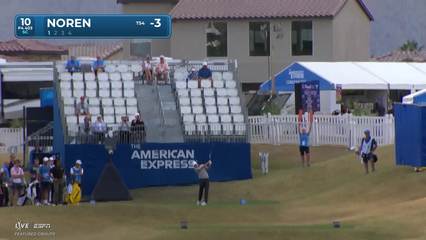 Alex Noren | Round 1 | 10th hole | Shot 1 | 2026 The American Express