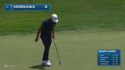Collin Morikawa | Round 2 | 5th hole | Shot 3 | 2025 Rocket Classic