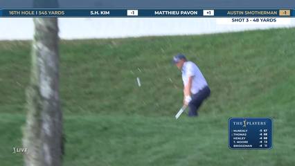 Austin Smotherman | Round 1 | 16th hole | Shot 3 | 2026 THE PLAYERS