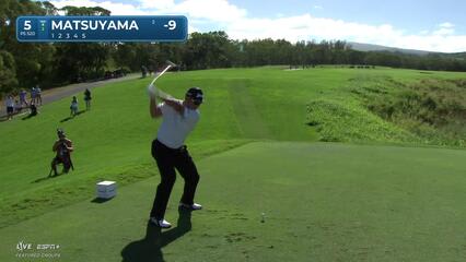 Hideki Matsuyama | Round 2 | 5th hole | Shot 1 | 2025 The Sentry
