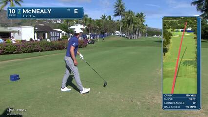Maverick McNealy | Round 1 | 10th hole | Shot 1 | 2025 Sony Open