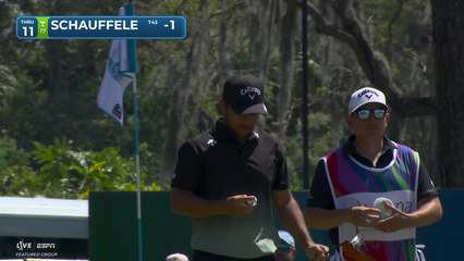 Xander Schauffele | Round 3 | 11th hole | Shot 5 | 2026 Valspar
