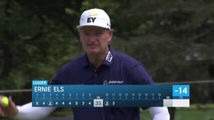 Ernie Els | Round 3 | 11th hole | Shot 3 | 2025 Ally Challenge