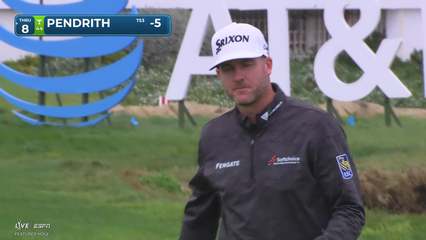 Taylor Pendrith | Round 3 | 17th hole | Shot 3 | 2026 AT&T Pebble Beach