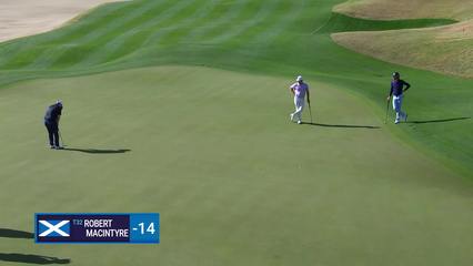 Robert MacIntyre | Round 4 | 4th hole | Shot 3 | 2026 The American Express