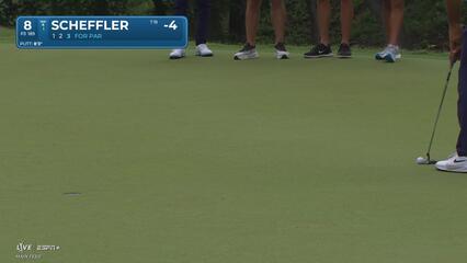 Scottie Scheffler | Round 3 | 8th hole | Shot 3 | 2025 Charles Schwab