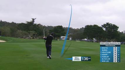 Ryo Hisatsune | Round 3 | 2nd hole | Shot 2 | 2026 AT&T Pebble Beach