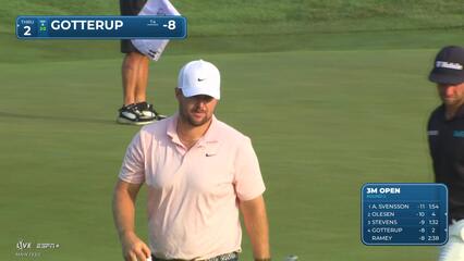 Chris Gotterup | Round 2 | 11th hole | Shot 4 | 2025 3M Open