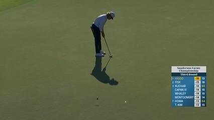 Garrick Higgo | Round 3 | 14th hole | Shot 4 | 2025 Sanderson Farms