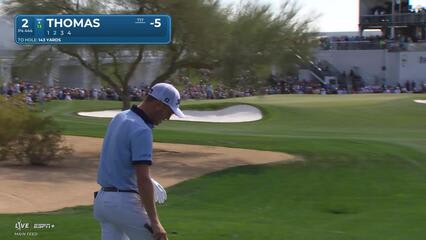Justin Thomas | Round 2 | 2nd hole | Shot 2 | 2025 WM Phoenix Open