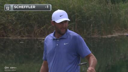 Scottie Scheffler | Round 1 | 12th hole | Shot 4 | 2025 BMW Championship