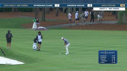 Nick Taylor | Round 1 | 15th hole | Shot 2 | 2026 THE PLAYERS