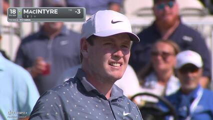 Robert MacIntyre | Round 1 | 18th hole | Shot 2 | 2025 FedEx St. Jude