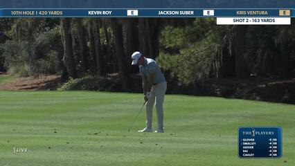 Kristoffer Ventura | Round 1 | 10th hole | Shot 2 | 2025 THE PLAYERS