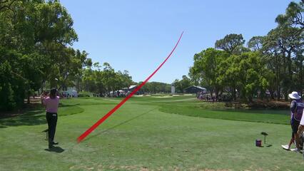 Aaron Baddeley | Round 1 | 4th hole | Shot 1 | 2025 Valspar