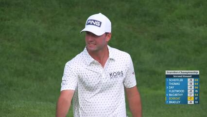 Austin Eckroat | Round 2 | 18th hole | Shot 4 | 2025 Travelers