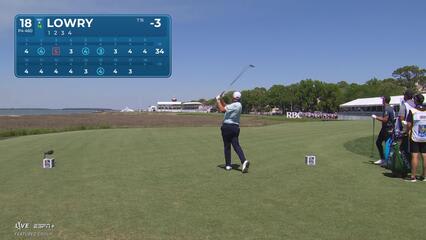 Shane Lowry | Round 1 | 18th hole | Shot 1 | 2025 RBC Heritage