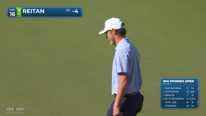 Kristoffer Reitan | Round 2 | 16th hole | Shot 2 | 2026 WM Phoenix Open