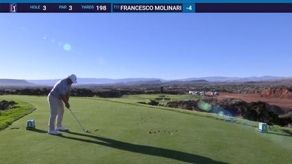 Francesco Molinari | Round 2 | 3rd hole | Shot 1 | 2025 Bank of Utah