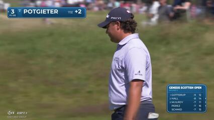 Aldrich Potgieter | Round 2 | 3rd hole | Shot 4 | 2025 Genesis Scottish Open