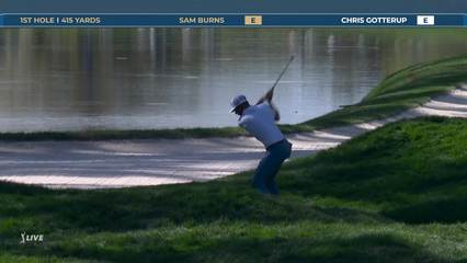 Sam Burns | Round 3 | 1st hole | Shot 2 | 2026 THE PLAYERS