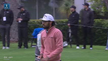 Akshay Bhatia | Round 1 | 1st hole | Shot 4 | 2026 The Genesis