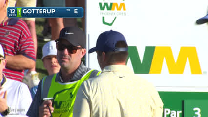 Chris Gotterup | Round 1 | 12th hole | Shot 1 | 2026 WM Phoenix Open