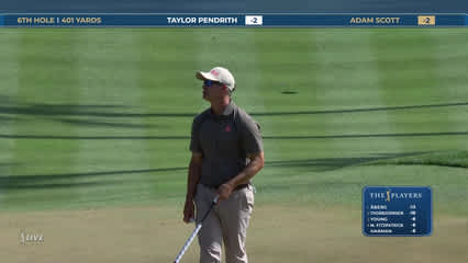 Adam Scott | Round 4 | 6th hole | Shot 4 | 2026 THE PLAYERS