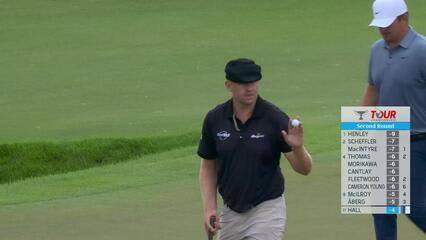 Harry Hall | Round 2 | 10th hole | Shot 3 | 2025 TOUR Championship