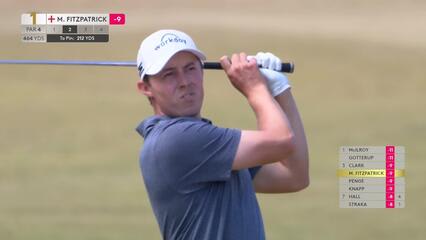 Matt Fitzpatrick | Round 4 | 1st hole | Shot 2 | 2025 Genesis Scottish Open