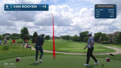 Erik van Rooyen | Round 1 | 9th hole | Shot 1 | 2025 3M Open