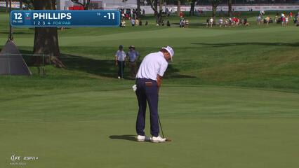 Chandler Phillips | Round 3 | 12th hole | Shot 5 | 2025 Rocket Classic