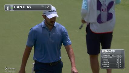 Patrick Cantlay | Round 4 | 6th hole | Shot 4 | 2025 FedEx St. Jude
