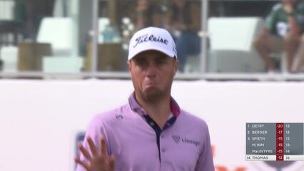 Justin Thomas | Round 4 | 17th hole | Shot 2 | 2025 WM Phoenix Open