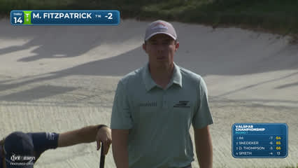 Matt Fitzpatrick | Round 1 | 14th hole | Shot 5 | 2026 Valspar