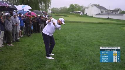 Shane Lowry | Round 2 | 13th hole | Shot 2 | 2025 Truist Championship