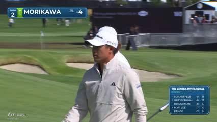 Collin Morikawa | Round 2 | 2nd hole | Shot 4 | 2026 The Genesis