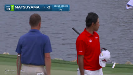 Hideki Matsuyama | Round 1 | 18th hole | Shot 4 | 2026 Arnold Palmer