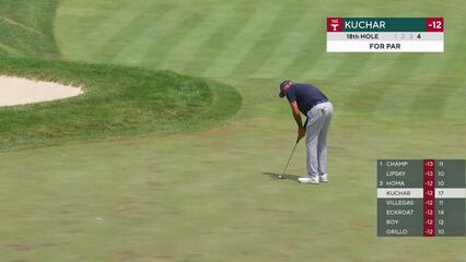 Matt Kuchar | Round 3 | 18th hole | Shot 5 | 2025 John Deere