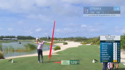 Sepp Straka | Round 1 | 17th hole | Shot 1 | 2025 Hero World Challenge
