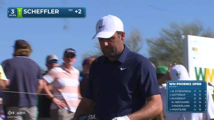 Scottie Scheffler | Round 1 | 3rd hole | Shot 1 | 2026 WM Phoenix Open