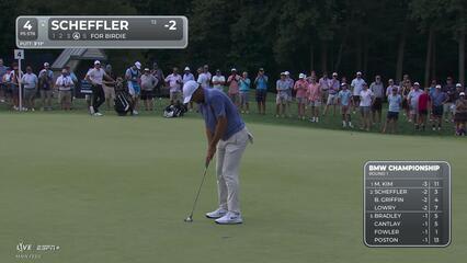 Scottie Scheffler | Round 1 | 4th hole | Shot 4 | 2025 BMW Championship